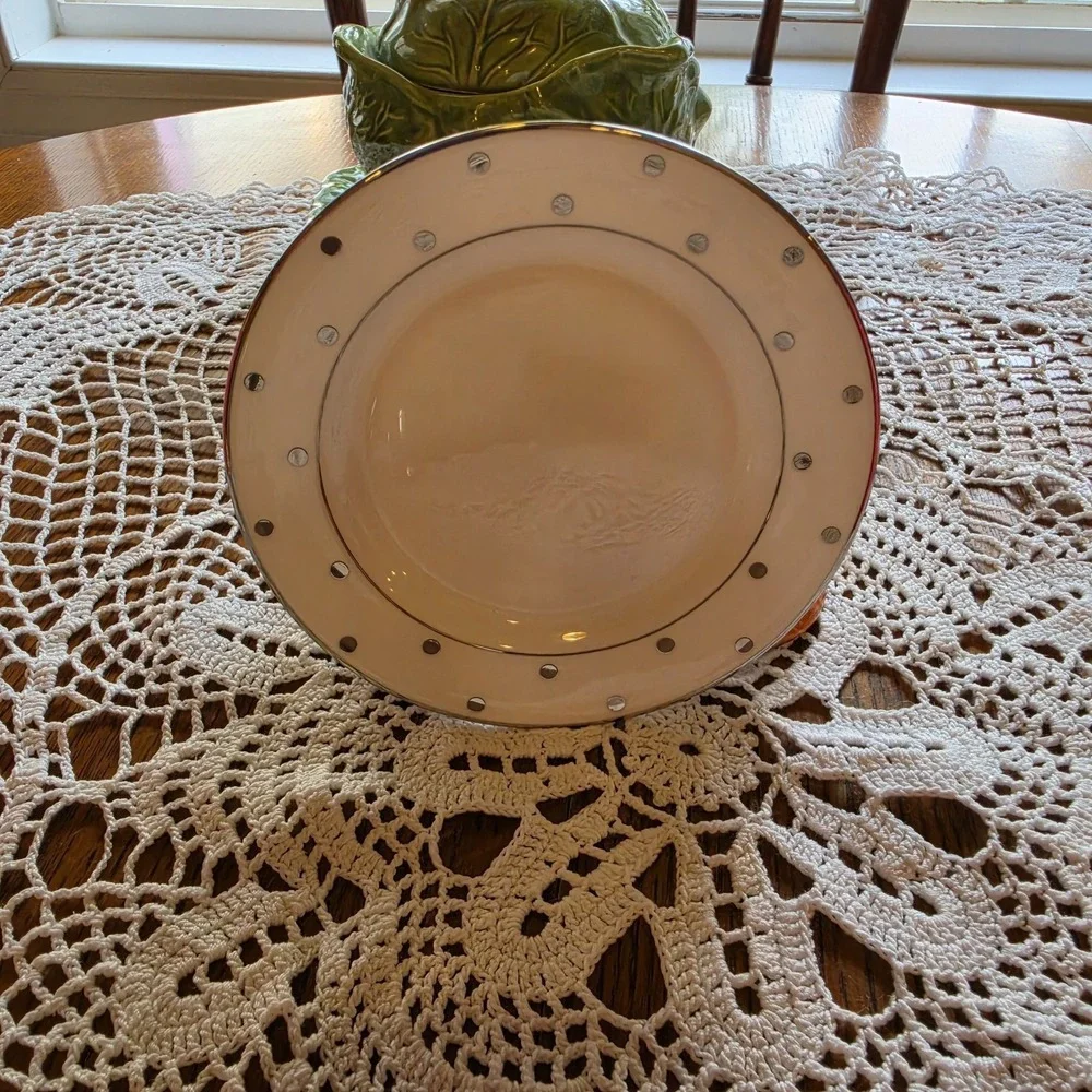 Kate Spade New York LENOX Larabee Road‎ Lot Of 2 B&B/Dessert Plates Fine China